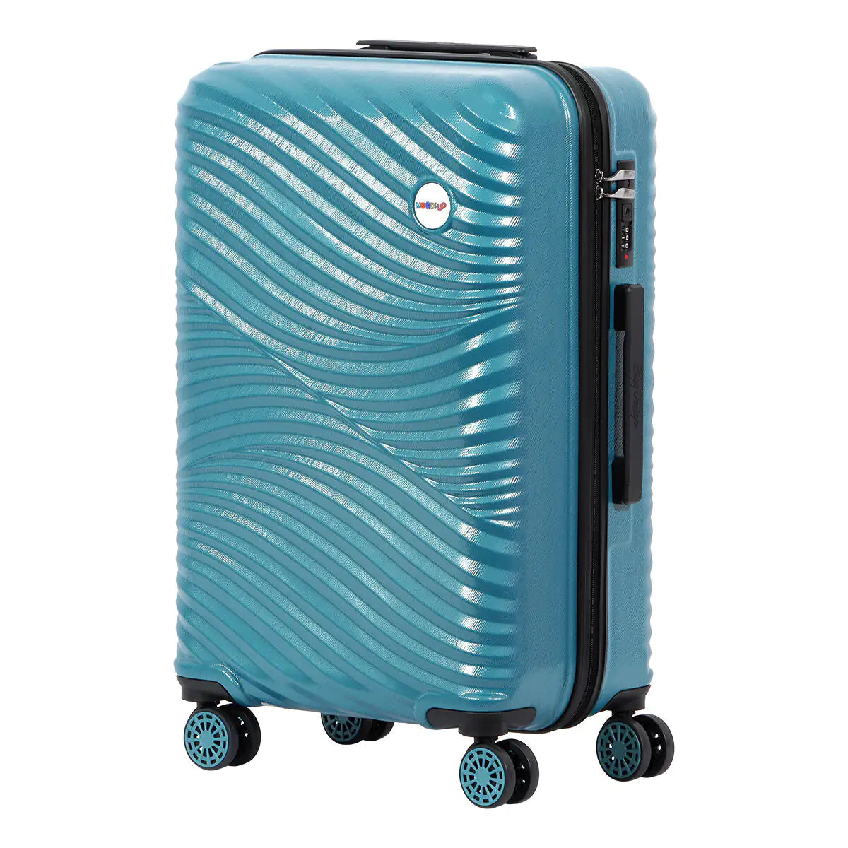 Blue 3-Piece Hard Shell Luggage Set