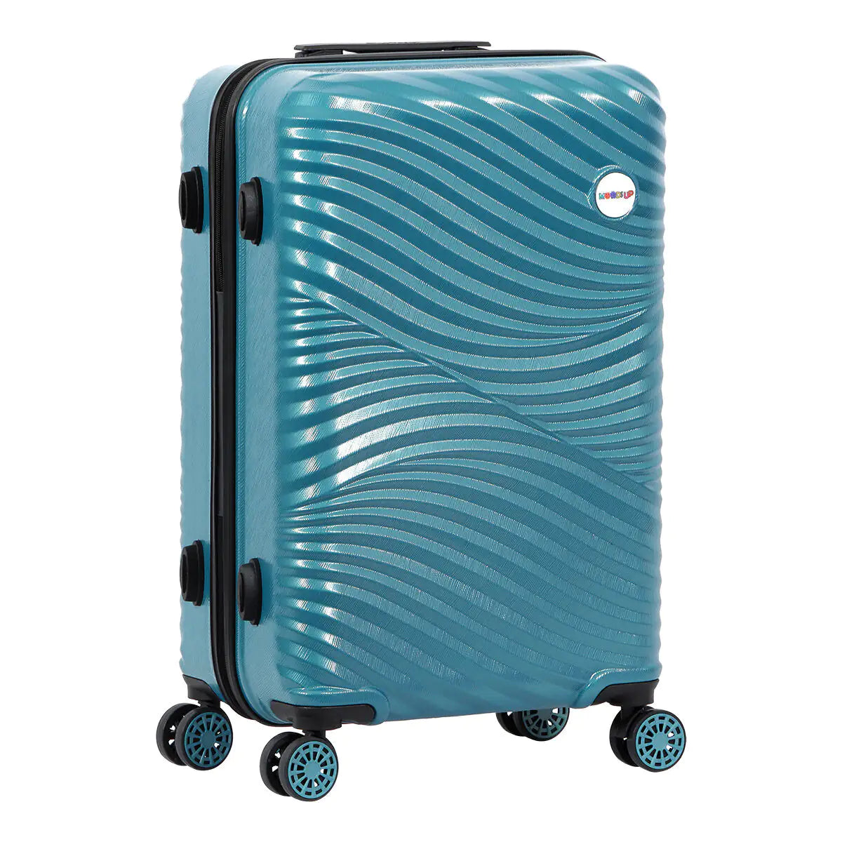 Blue 3-Piece Hard Shell Luggage Set