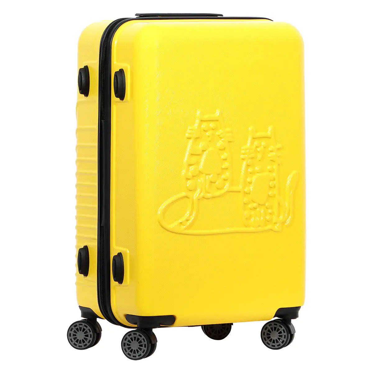 Yellow 3-Piece Spinner Suitcase Set – Cabin, Medium & Large
