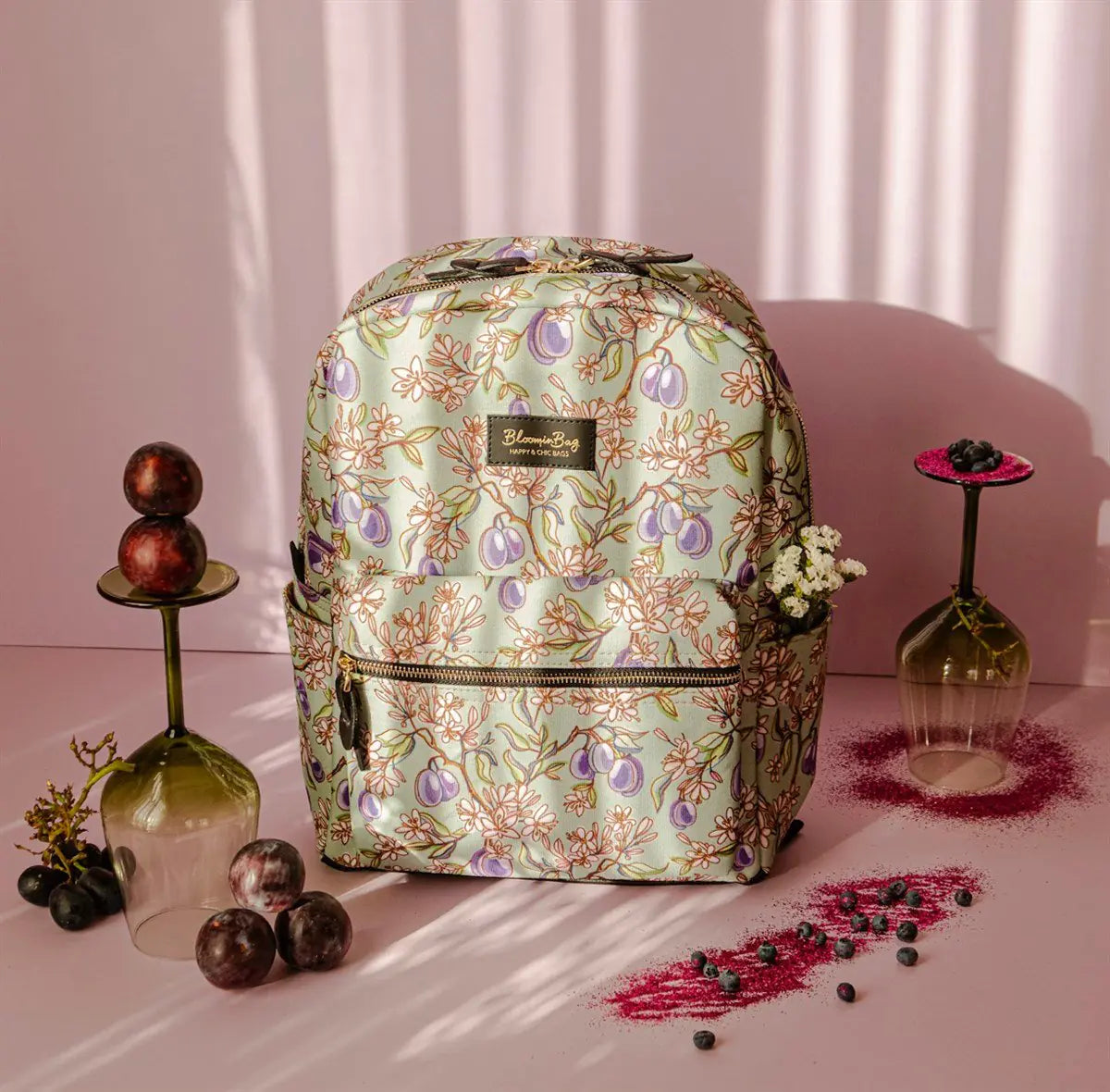 Plums in Bloom bag