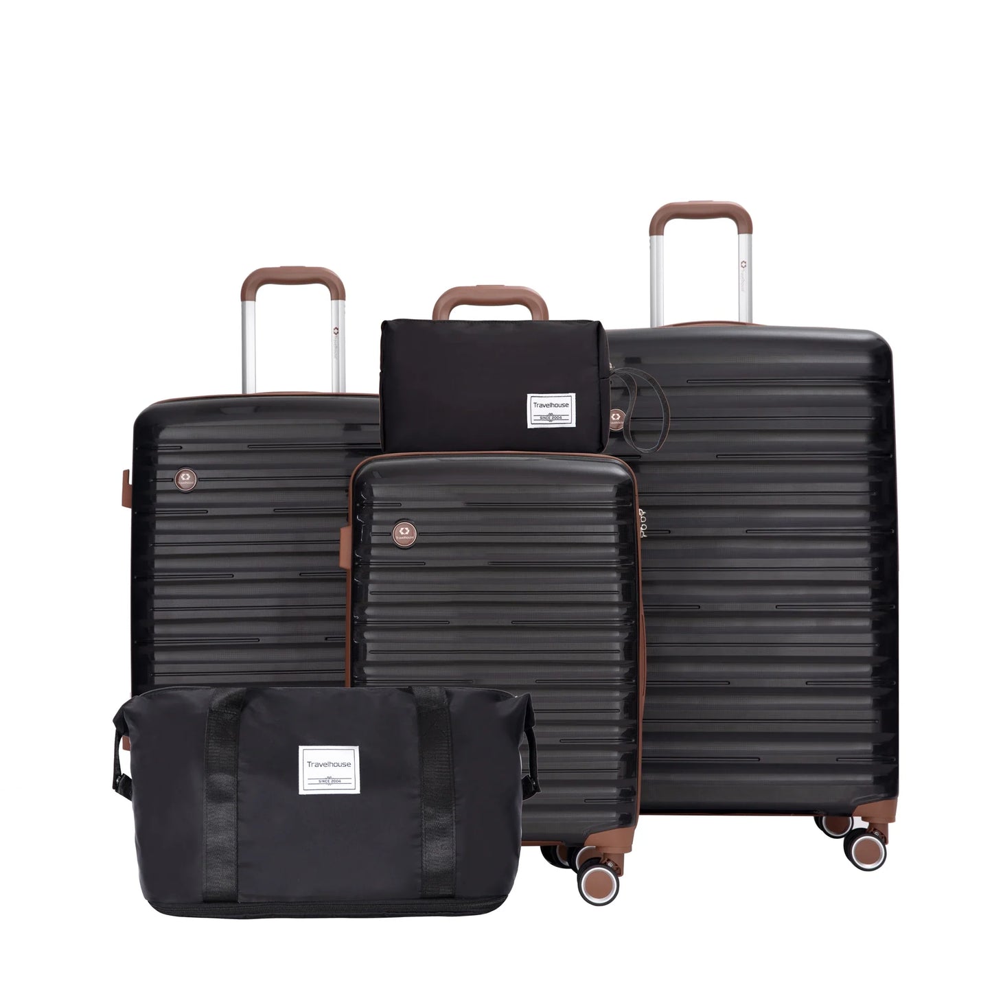 Luggage Set Suitcases Double Spinner Wheels TSA Lock