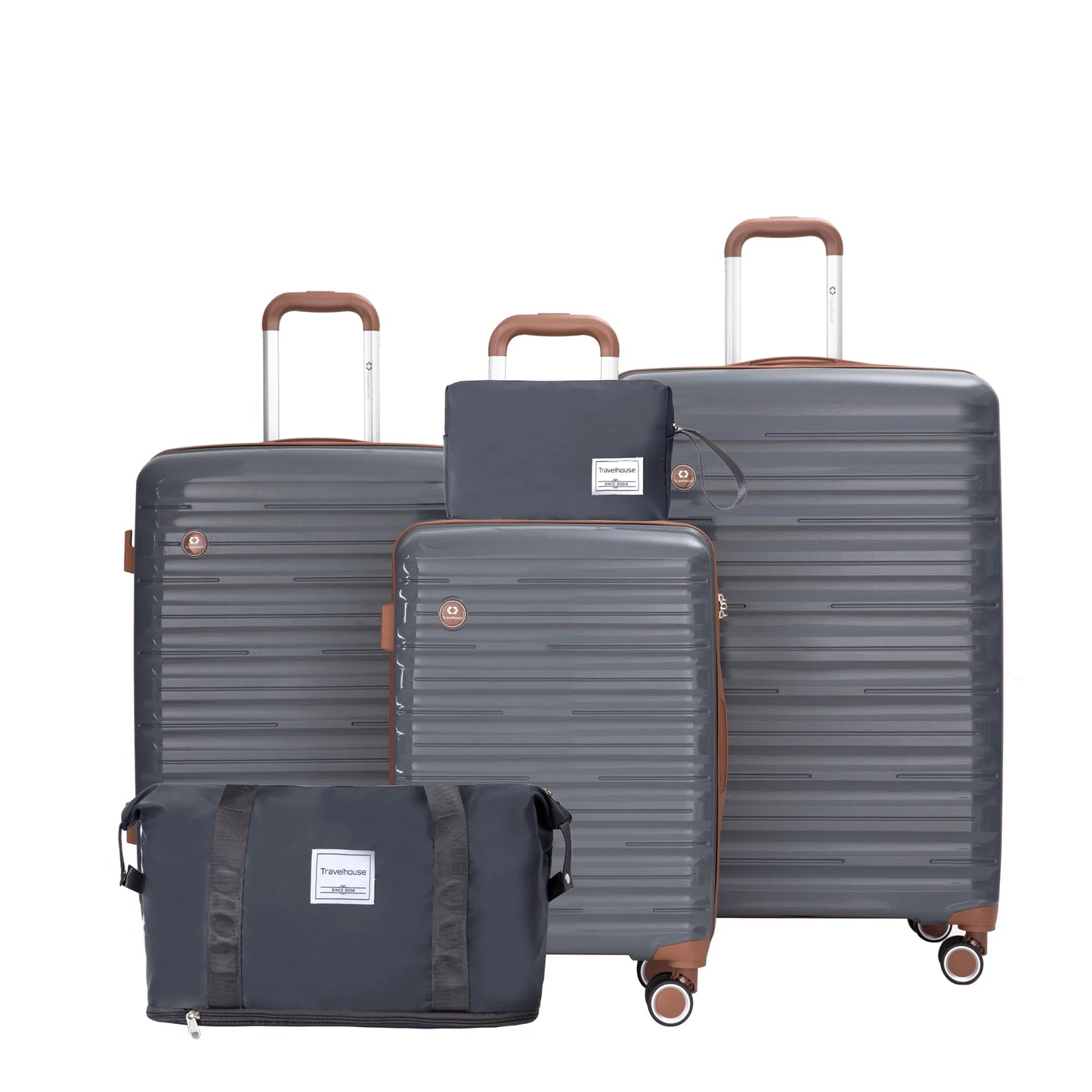 Luggage Set Suitcases Double Spinner Wheels TSA Lock