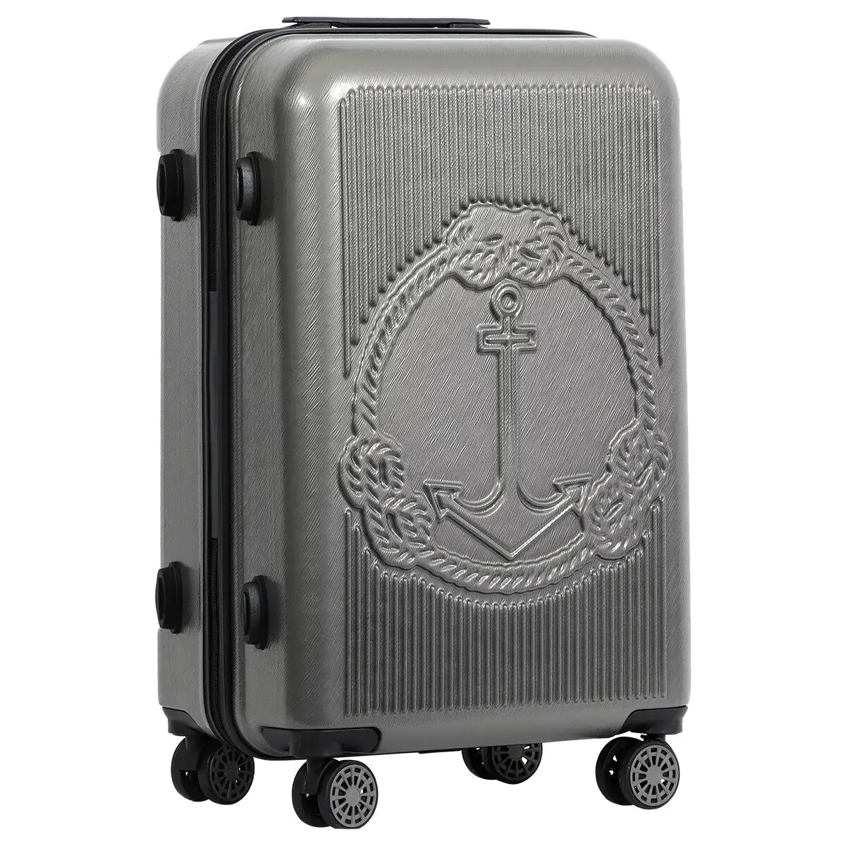 Biggdesign Ocean Hardshell Spinner Luggage Set, Gray, 3 Pcs