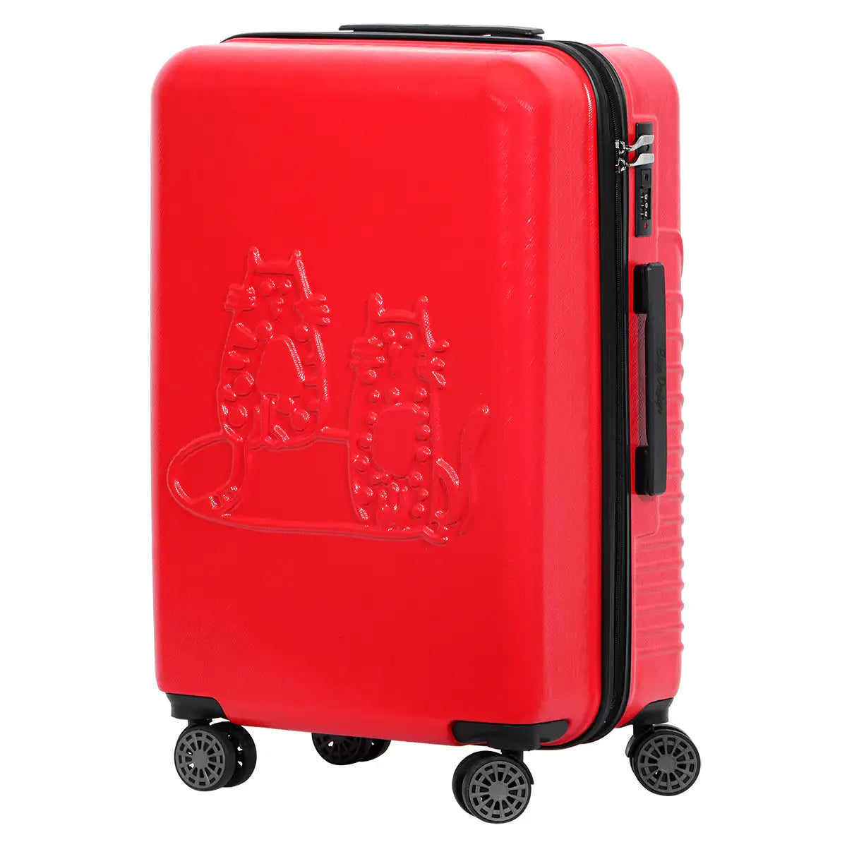 Red Large Size Suitcase – 28-Inch Spinner Luggage