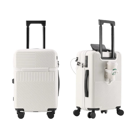 Luggage,  swivel wheel combination lock carry-on