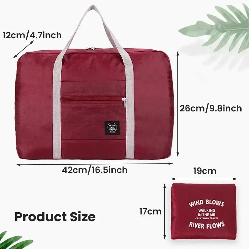Fashionable Foldable Travel Bag Large Capacity Carry-On